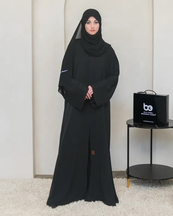 BEDOON ESSM CLASSIC PLAIN ABAYA SPS02