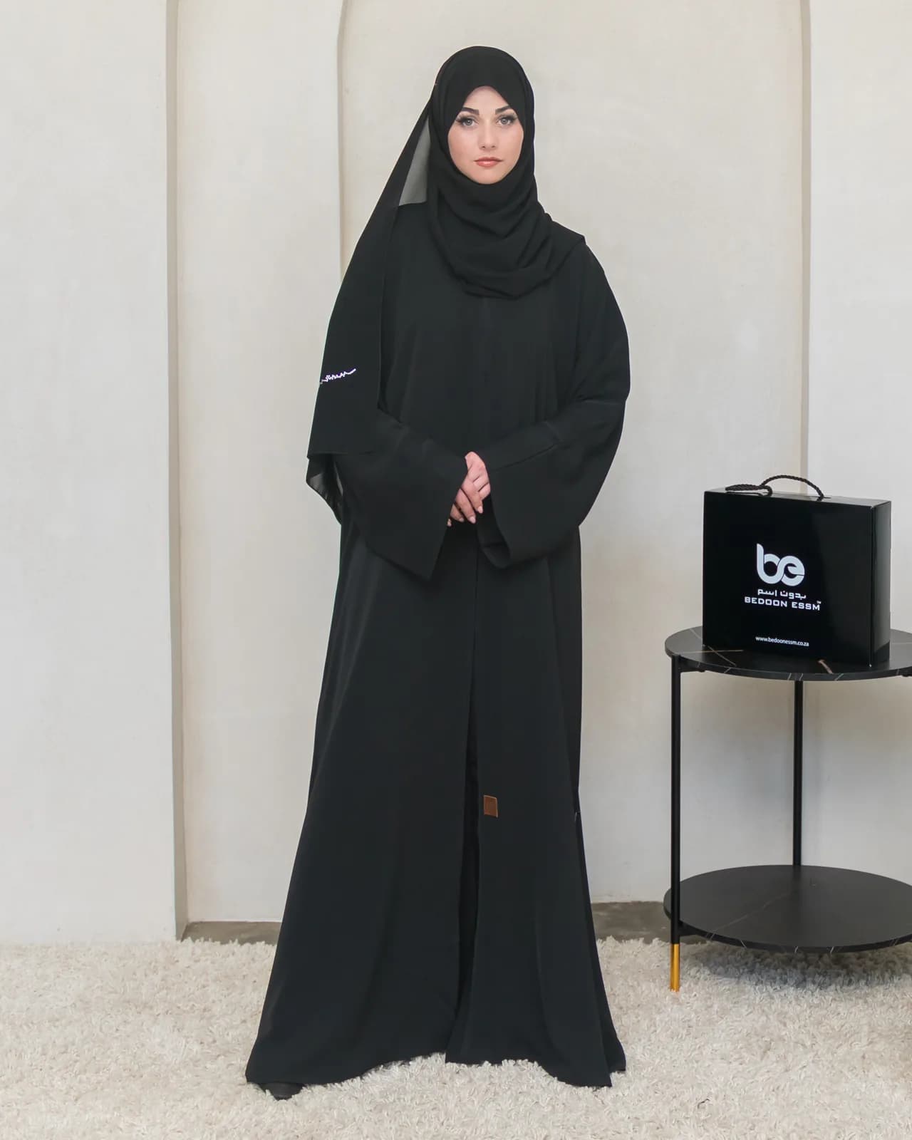 BEDOON ESSM CLASSIC PLAIN ABAYA SPS02