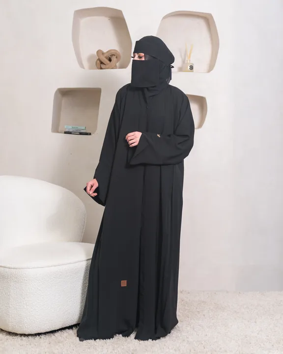 BEDOON ESSM GOLD BUTTERFLY ABAYA GBF01